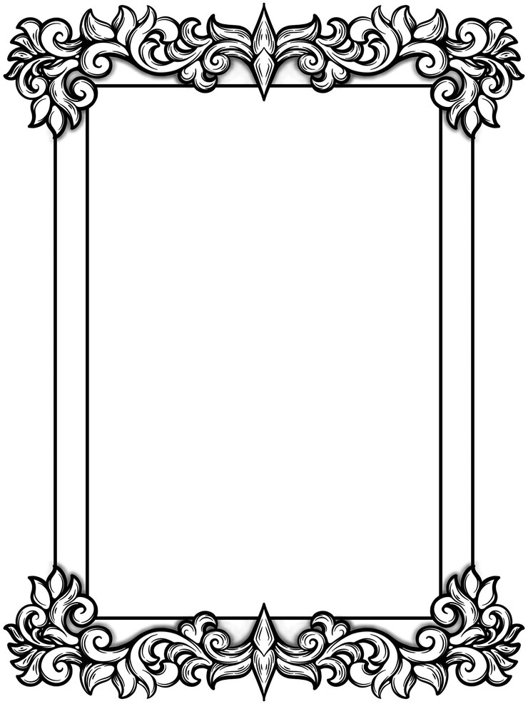 PSD ornement dessin d'arrière-plan simple