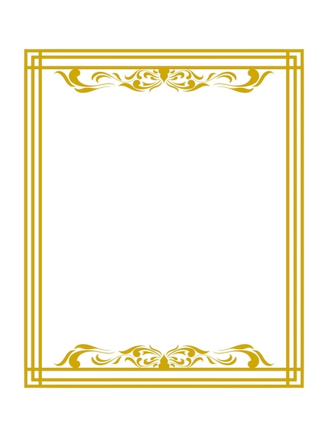 Ornement d'illustration vintage