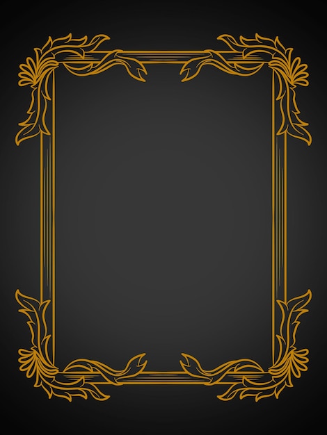 ORNEMENT SIMPLE BORDURE