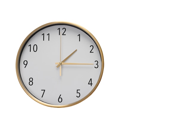 Orologio da parete isolato