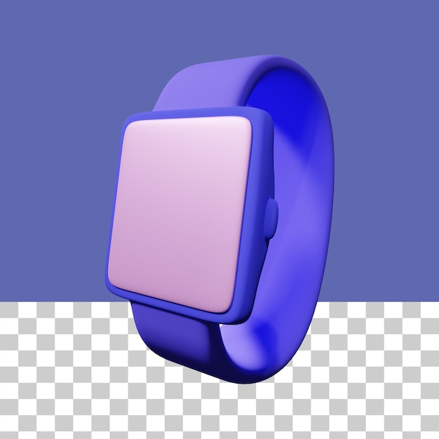 orologio intelligente illustrazione 3d