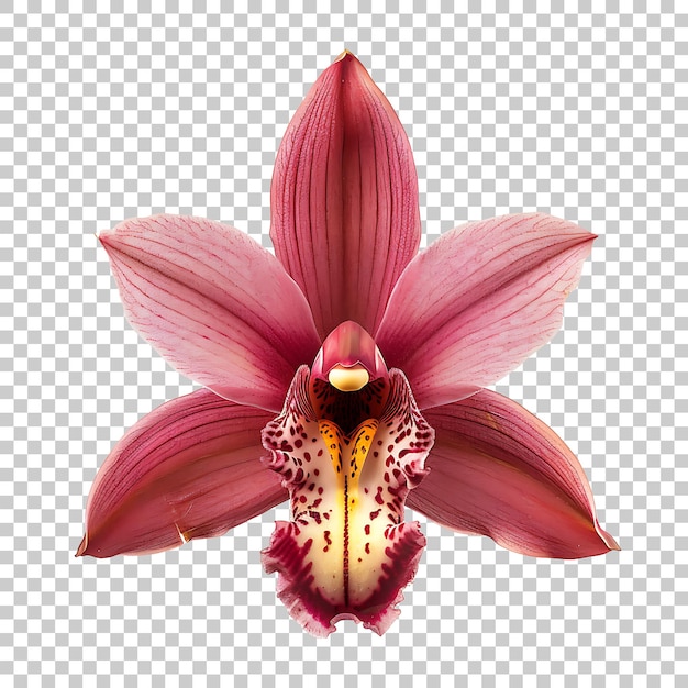 Orquídea png con fondo transparente