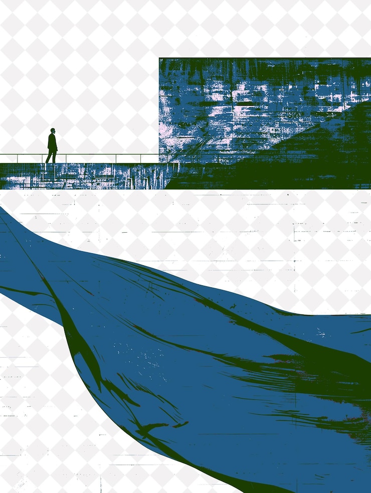 PSD oscar niemeyers architettura una bandiera rossa brasiliana avvolta ove brasile scena e cultura illustrazioni