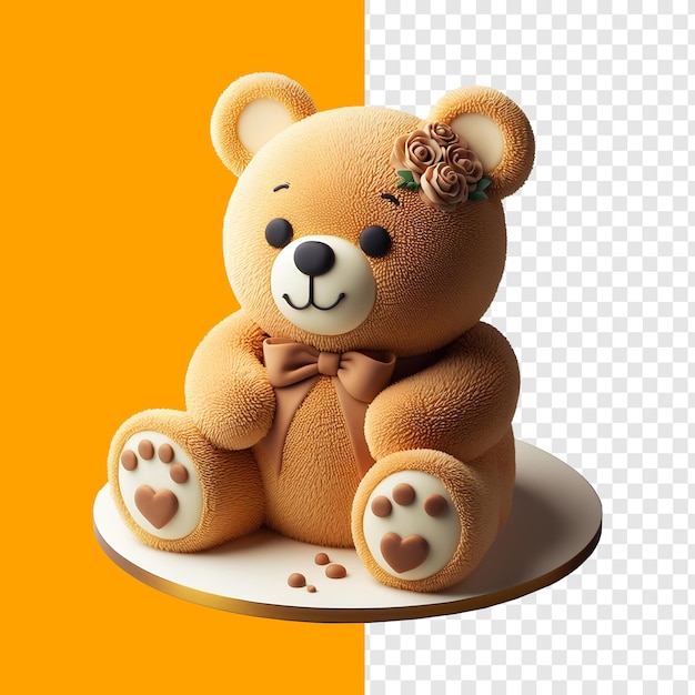 PSD el oso de peluche psd