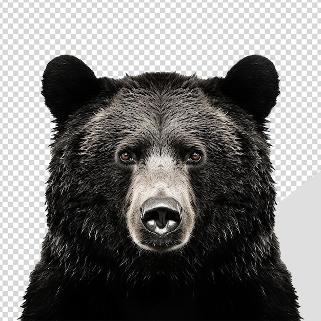 Un Ours Isolé Sur Un Fond Transparent Png