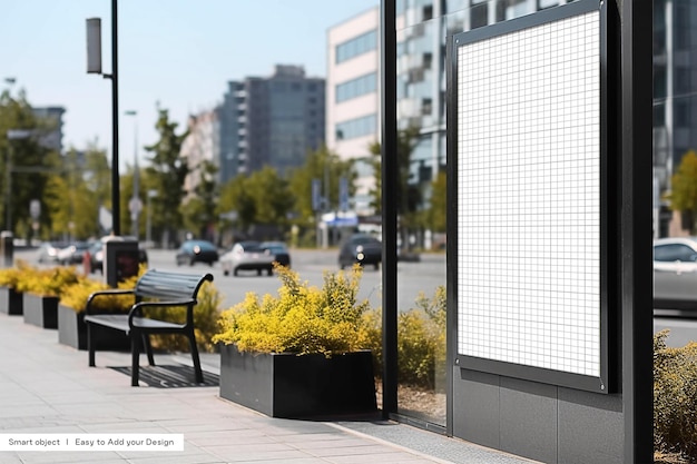 Outdoor Billboard Mockup Signboard Mockup Street Billboard Mockup Lightbox Mockup Advertisement