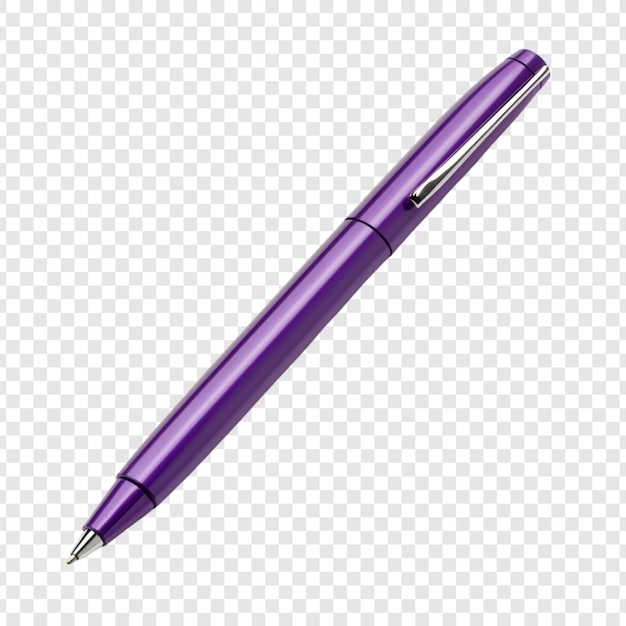 Outil d'écriture élégant à stylo violet fournitures de bureau