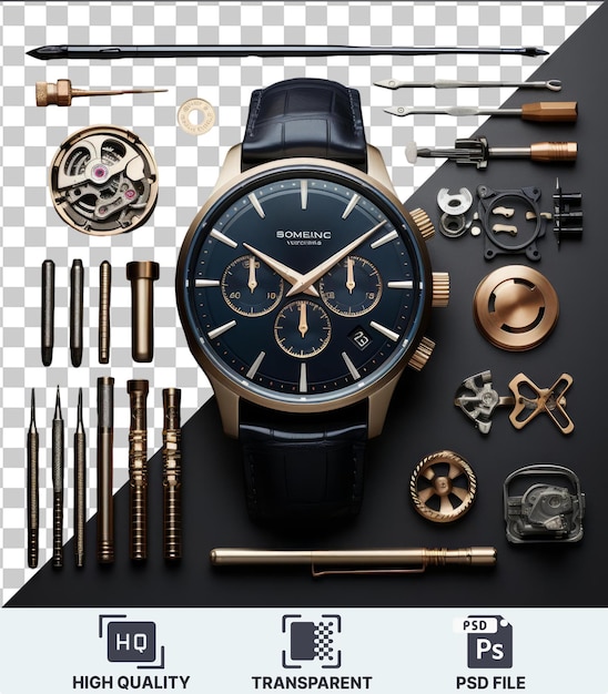 PSD outils d'horlogerie haut de gamme de luxe de haute qualité transparente psd set le magasin de montres