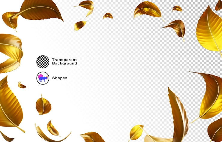 PSD outono 3d venda fundo com voando no vento folhas laranja amarelas render bandeira decorativa moldura de borda mockup de queda folha de ouro folhagem seca na temporada escolar em fundo branco