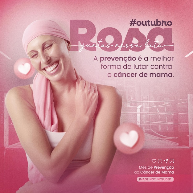Outubro Rosa Combate ao câncer de mama Outubro Rosa