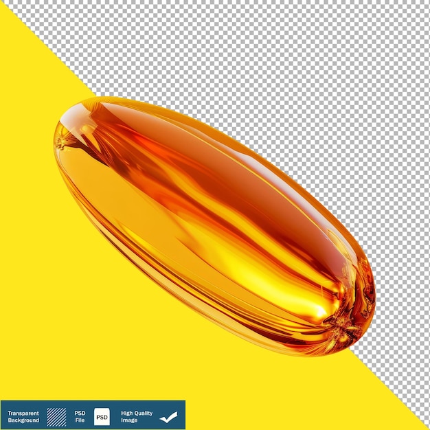 PSD ovaler form von geschmolzenem länglichem design transparenter hintergrund png psd