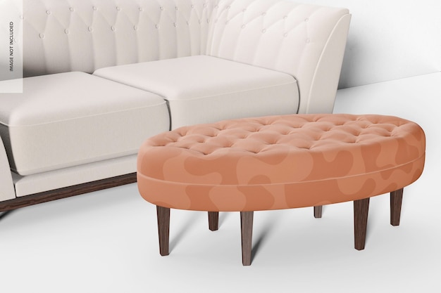 PSD ovales osmanisches modell mit sofa