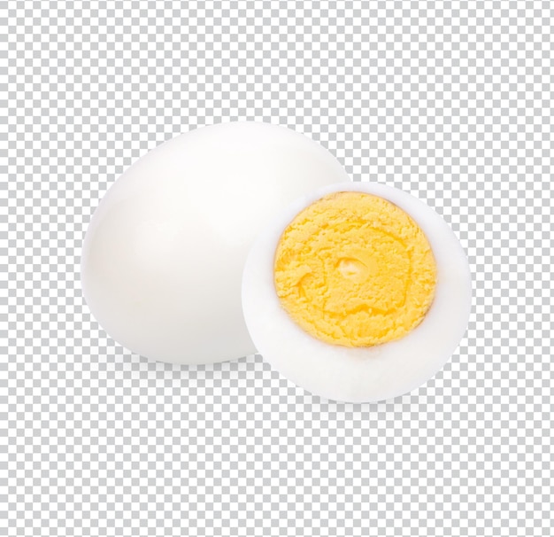 PSD ovos de galinha ovos cozidos isolados premium psd