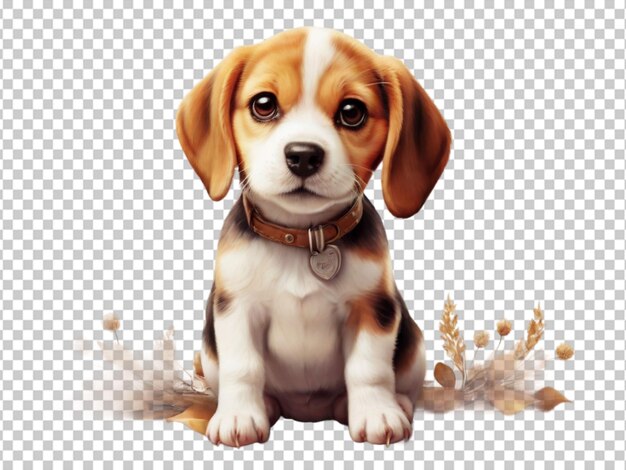 PSD p.s.d. d'un beagle