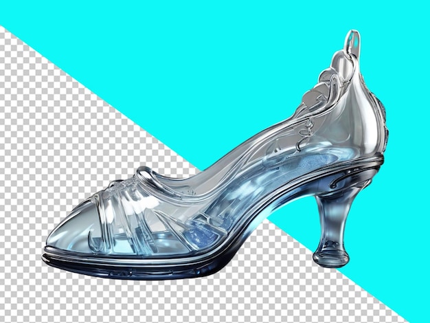 PSD p.s. des chaussures de cendrillon