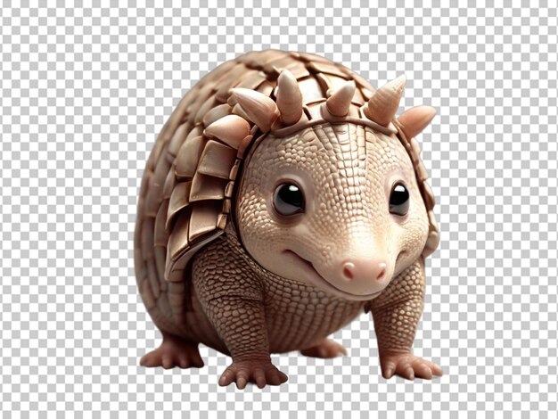 PSD p.s.d. de un armadillo