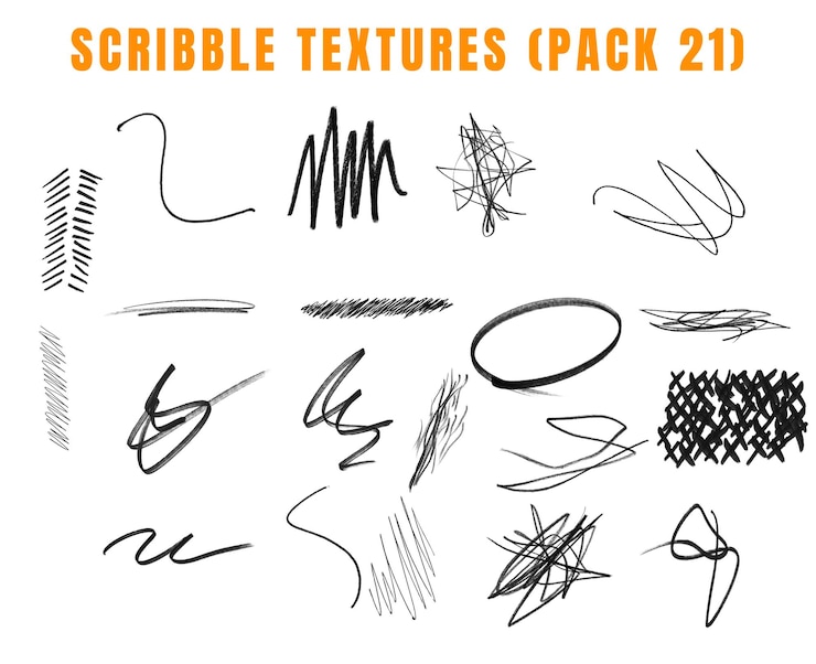 PSD pack 21 de textures déchiquetables - éléments graphiques vectoriels