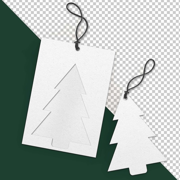 PSD pack d'étiquettes pour noël