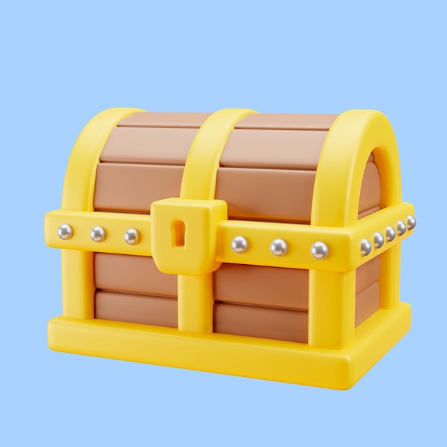 Pack d'icônes de coffre d'or de jeu vidéo