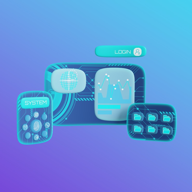 PSD pack de personnages métavers