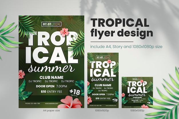 Package de volant pour les régions tropicales