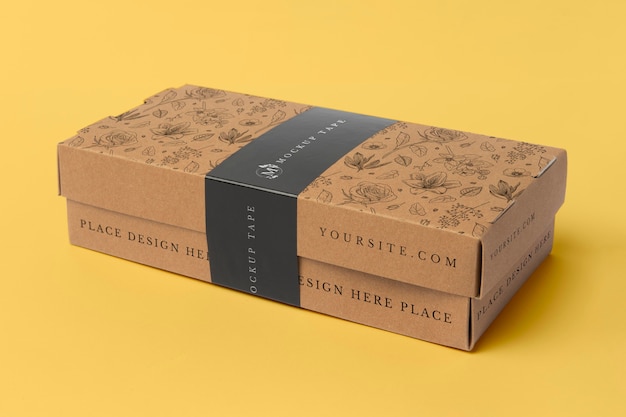 Packband-Mockup im realen Kontext
