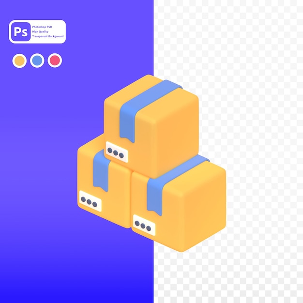 pacote em renderização 3d para apresentação na web de ativos gráficos ou outros