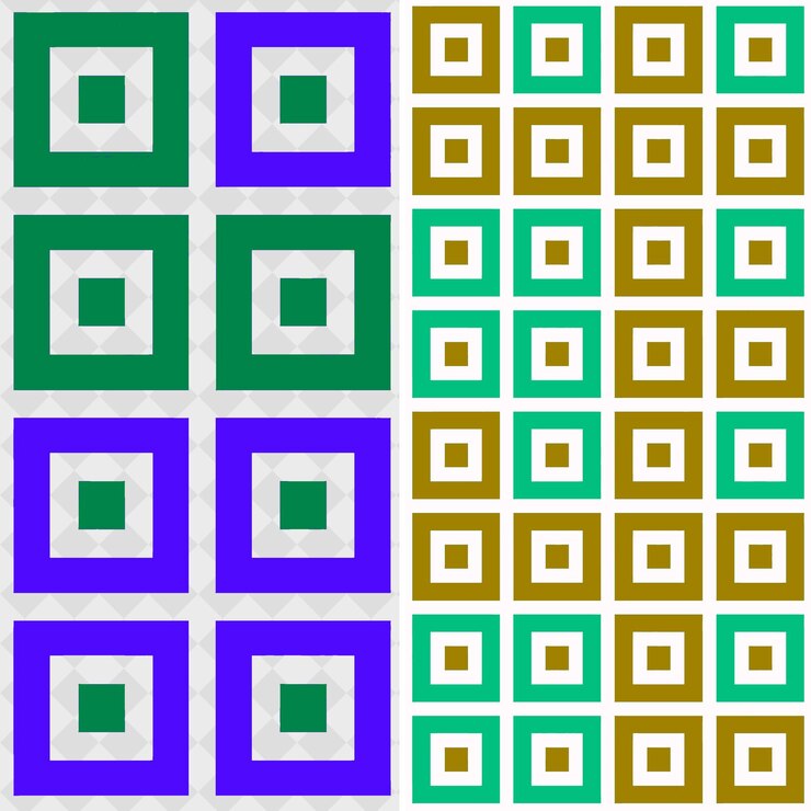 PSD padrão de mosaico romano criado com formas geométricas e repetição de vetor geométrico abstrato criativo