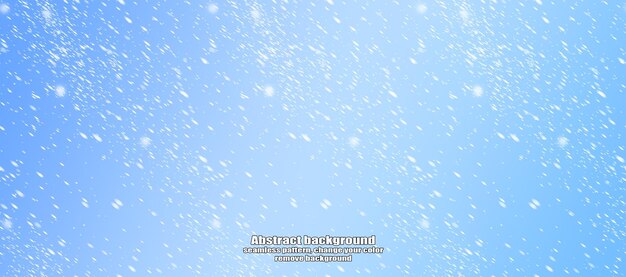Padrão de textura de floco de neve de inverno com personalização de cores e fundo transparente