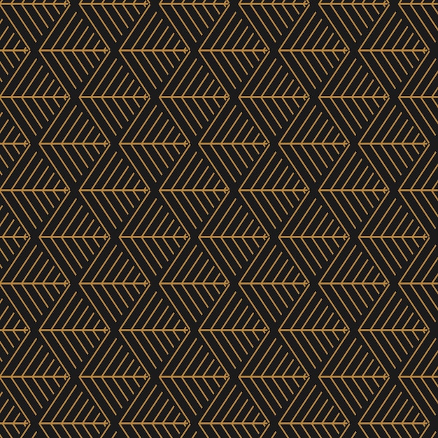 Padrão geométrico abstrato com linhas rombos Um fundo sem costuras