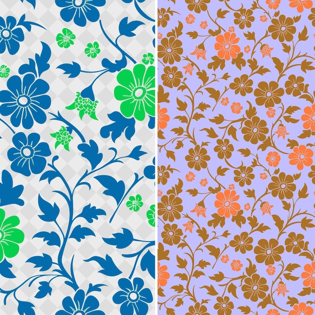 Padrão Khokhloma russo caracterizado por motivos florais e vetor geométrico abstrato criativo
