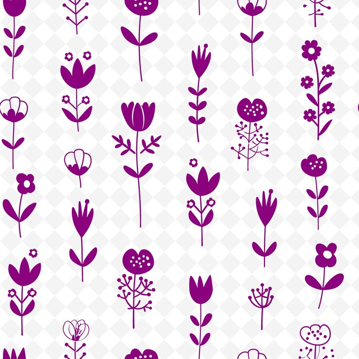 PSD padrão minimalista floral com ícone floral e forma orgânica arte de contorno abstrato inspirada na natureza