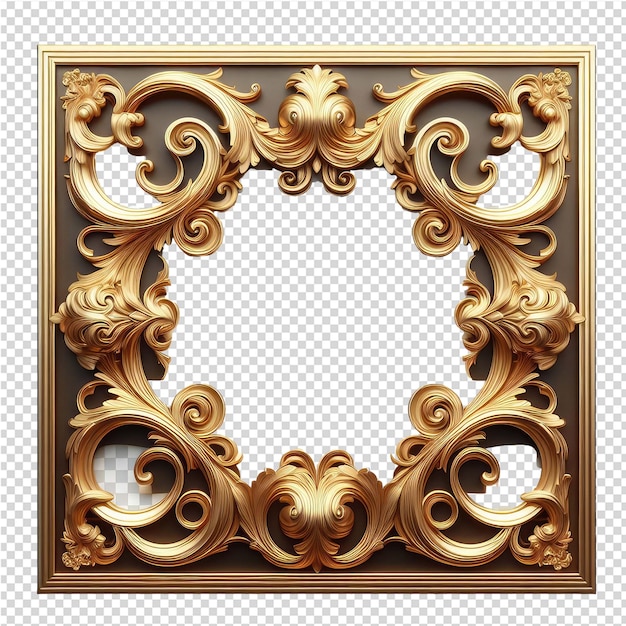 PSD padrão ornamentado 3d elegante com fundo png