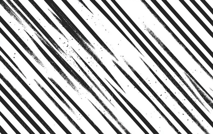 PSD padrão sem costura preto e branco com ilustração vetorial de linhas diagonais em um fundo simples