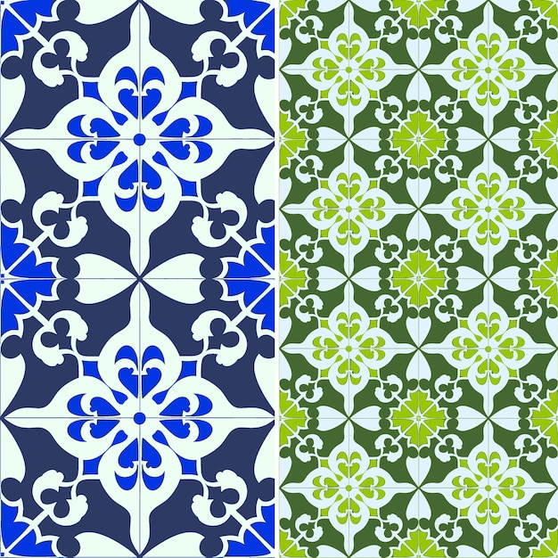 PSD padrões de azulejos cubanos com intrincados geométricos e arabescos m vector geométrico abstrato criativo