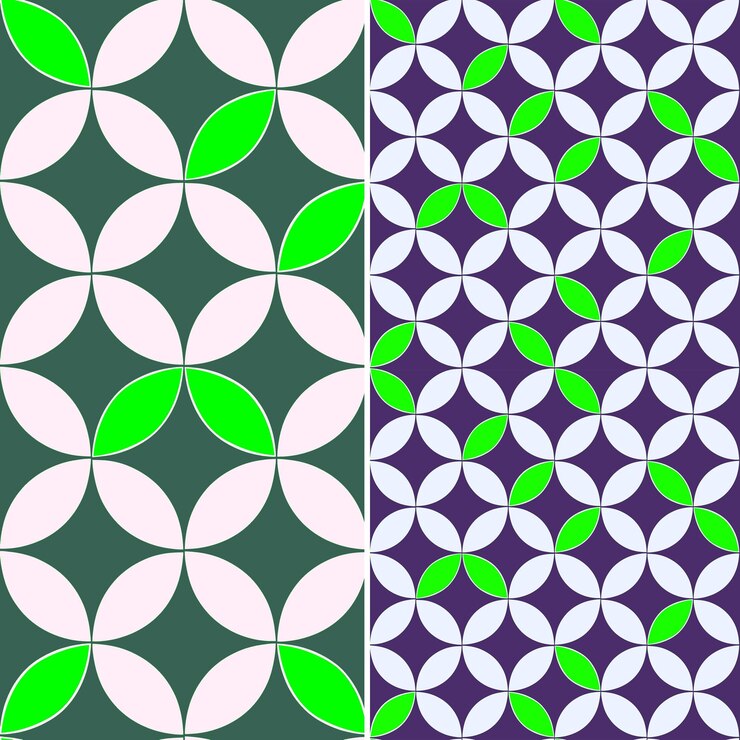 PSD padrões náuticos com formas geométricas e contidos em cir creative abstract geometric vector