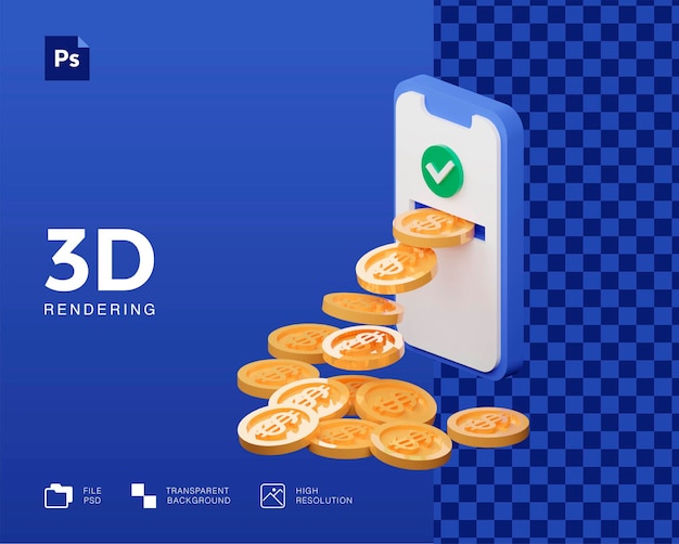 Pagamento por transferência de dinheiro online