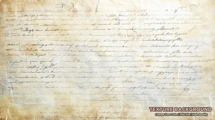 PSD des pages bibliques anciennes et anciennes écrites à la main