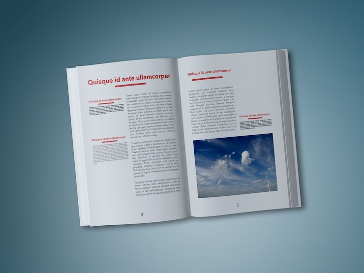 PSD les pages du livre se moquent