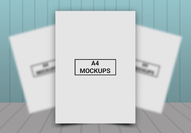 Pagina A4 Mock-up