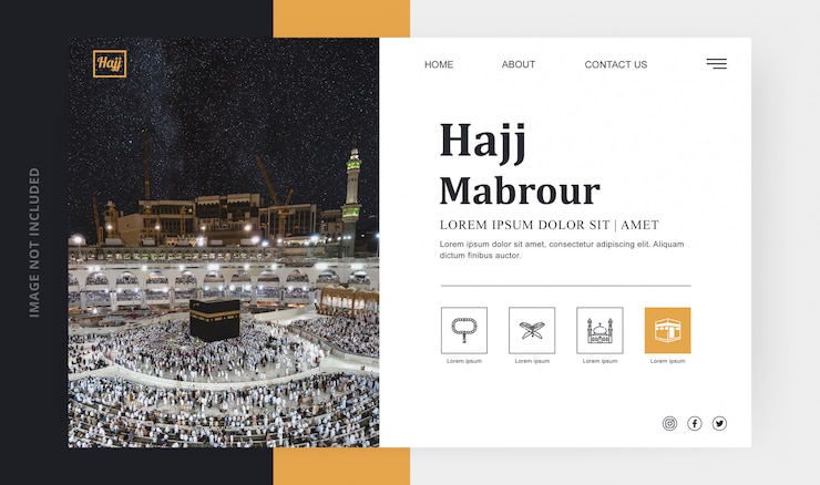PSD página de aterrizaje hajj mabrour