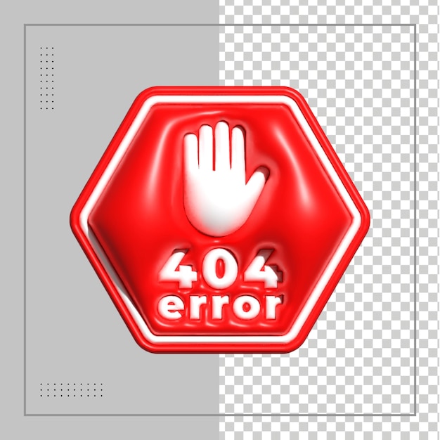 Página de error 404 no encontrada Actualizaciones del sistema, mantenimiento del sistema y programas de instalación Representación 3d