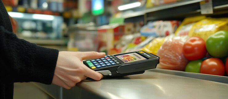 PSD pago con un terminal de tarjetas