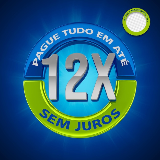 Pague em até 12x sem juros