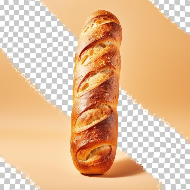 PSD un pain sur un fond transparent