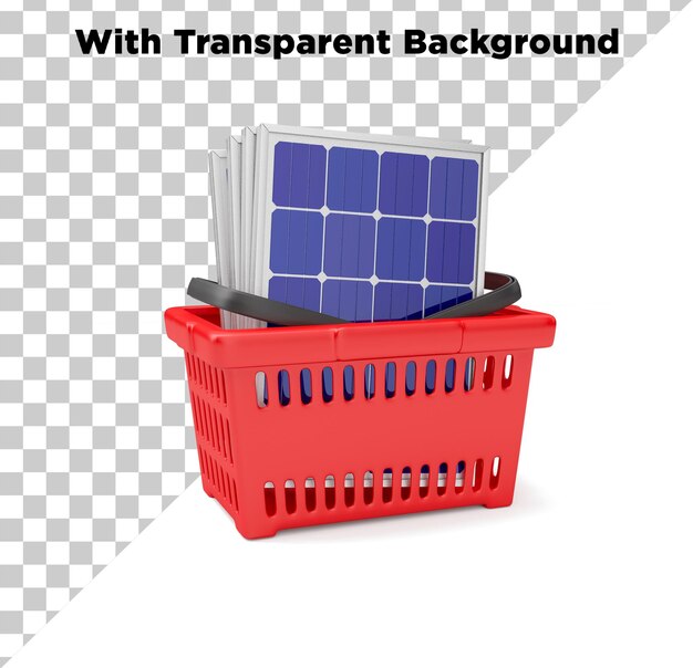 Painéis solares ou placas de energia solar PNG PSD isolados em fundo transparente
