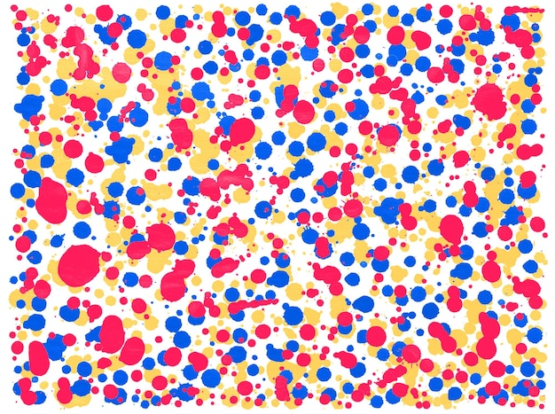 Paint splatter background 3 color ink drop stains PSD file