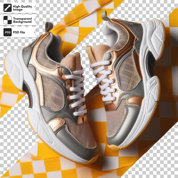 Une Paire De Baskets Psd Sur Un Fond Transparent