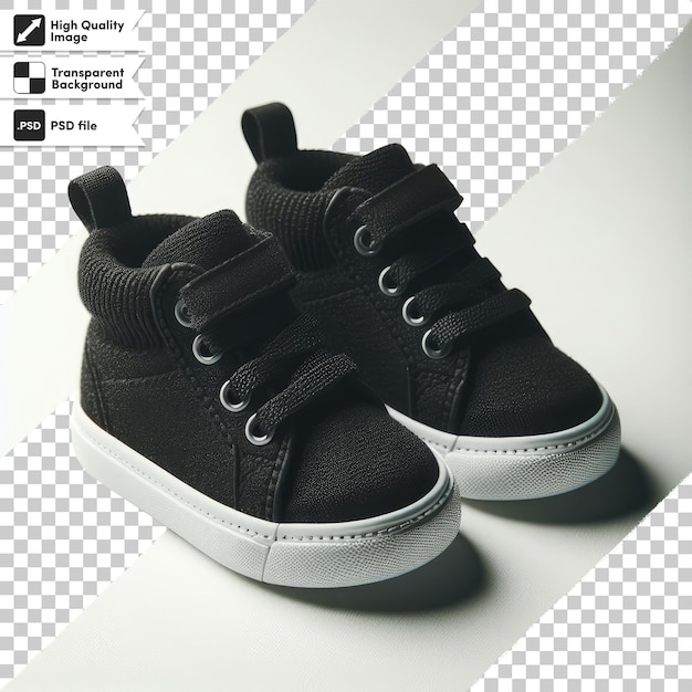 Une Paire De Chaussures Pour Bébés En Psd Sur Fond Transparent Avec Une Couche De Masque Modifiable