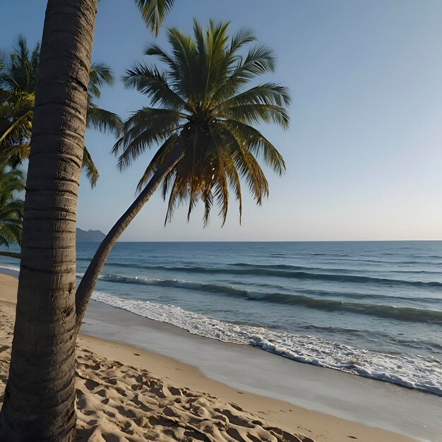 PSD paisagem oceânica de beachamp